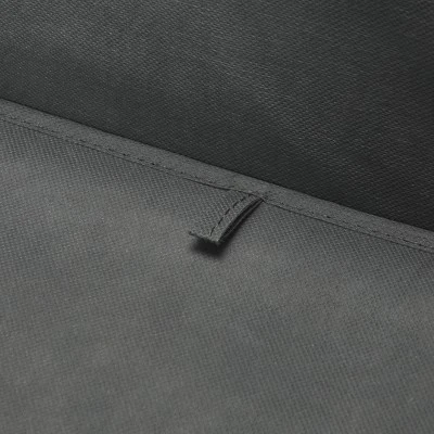 Household Essentials Stacking Storage Boxes With Laminate Top Ashwood 7 Household Essentials Stacking Storage Boxes With Laminate Top Ashwood - Image 7