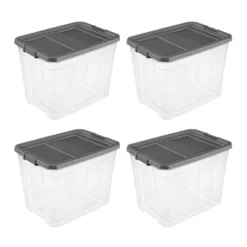 Sterilite 108 Qt. Clear Stacker Storage Container Tote W/ Latching Lid -IRIS Storage Deals Store GUEST e610e751 0a43 495c be97 b2d9ff33d286
