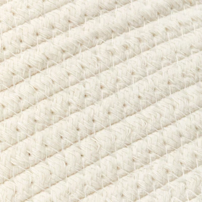 MDesign Casual Woven Cotton Rope Bathroom Basket With Handles, Set Of 3 5 MDesign Casual Woven Cotton Rope Bathroom Basket With Handles, Set Of 3 - Image 5