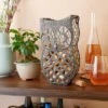 Twine Wise Owl Cork Holder, Decorative Wine Cork Storage And Decor, Set Of 11, Metal With Brown Finish Owl Cork Display