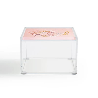 Hello Twiggs You Are So Magical 4" X 4" Acrylic Box - Deny Designs 2 Hello Twiggs You Are So Magical 4" X 4" Acrylic Box - Deny Designs - Image 2