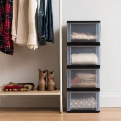 IRIS USA Stackable Plastic Dresser Chest -IRIS Storage Deals Store GUEST ebe2ffb2 a506 4403 88b7 af17da3d69c8