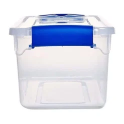 Homz 7.5 Quart Clear Plastic Stackable Storage Container Tote With Secure Latching Lid For Home And Office Organization 8 Homz 7.5 Quart Clear Plastic Stackable Storage Container Tote With Secure Latching Lid For Home And Office Organization -IRIS Storage Deals Store GUEST ec8e3a0d 99e7 4398 a891 d7fae4ebe1ab