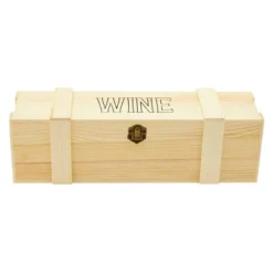 Bright Creations Wood Single Bottle Wine Gift Box, Pinewood Wooden Wine Crate Storage Case With Clasp For Birthday, Wedding, Housewarming 15 Bright Creations Wood Single Bottle Wine Gift Box, Pinewood Wooden Wine Crate Storage Case With Clasp For Birthday, Wedding, Housewarming -IRIS Storage Deals Store GUEST ecbf5d4d ccef 422e 80f1 d1ec3de71919