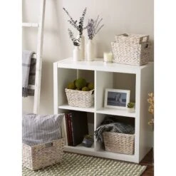 Design Imports Set Of 5 White Wash Hyacinth Baskets -IRIS Storage Deals Store GUEST ed151130 db01 482f 996c fac736c8e847