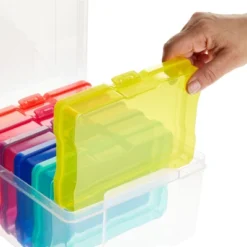 Paper Junkie 4 X 6 Inch Photo Storage Box With 6 Inner Cases, Plastic Box For Stickers, Crafts, Seeds, Craft Organizers And Storage (7 Pieces) 10 Paper Junkie 4 X 6 Inch Photo Storage Box With 6 Inner Cases, Plastic Box For Stickers, Crafts, Seeds, Craft Organizers And Storage (7 Pieces) -IRIS Storage Deals Store GUEST ed1d8de3 0aa8 44b6 8355 a9e367bb3001