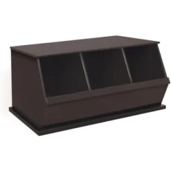 Badger Basket Three Bin Stackable Storage Cubby -IRIS Storage Deals Store GUEST ed25f20f 5181 4af4 afed 1a39f59306fe