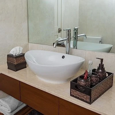 Creative Scents Dublin Bathroom Organizer Storage Bin 3 Creative Scents Dublin Bathroom Organizer Storage Bin - Image 3