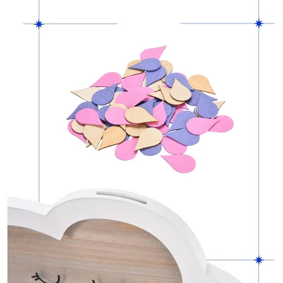 Brynnberg Wedding Guestbook Frame With Wooden Hearts 2 Brynnberg Wedding Guestbook Frame With Wooden Hearts - Image 2