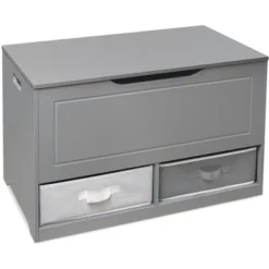 Up And Down Toy And Storage Box And Bench With Two Baskets - Gray -IRIS Storage Deals Store GUEST ede3bcca 3fa8 42b0 9e4e 9c763da2bf44