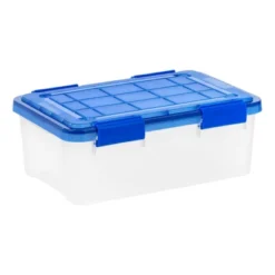 IRIS 16qt WeatherPro Plastic Storage Bin -IRIS Storage Deals Store GUEST f001a031 0e2a 487f 8841 61ac10650edc