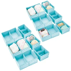 MDesign Fabric Dresser Drawer/Closet Storage Organizer, Set Of 12 17 MDesign Fabric Dresser Drawer/Closet Storage Organizer, Set Of 12 -IRIS Storage Deals Store GUEST f04fb693 d60e 4725 b609 efe16095479d