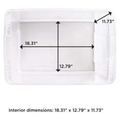Homz 56 Quart Snaplock Clear Plastic Storage Tote Container Bin With Secure Lid And Handles For Home And Office Organization, 2 Pack 6 Homz 56 Quart Snaplock Clear Plastic Storage Tote Container Bin With Secure Lid And Handles For Home And Office Organization, 2 Pack -IRIS Storage Deals Store GUEST f28923d8 74b1 440f a509 635f41c19cc6 1