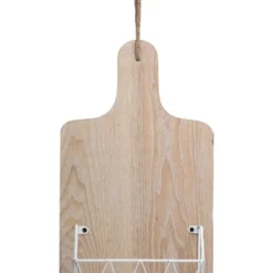 White Metal, Wood & Jute Wall Basket - Foreside Home & Garden 8 White Metal, Wood & Jute Wall Basket - Foreside Home & Garden -IRIS Storage Deals Store GUEST f395e327 a40c 4641 8415 9e28830f69b5