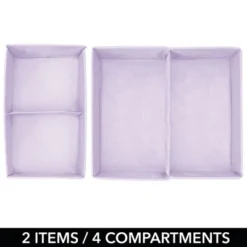 MDesign Fabric Dresser Drawer Storage Organizers, Set Of 8 15 MDesign Fabric Dresser Drawer Storage Organizers, Set Of 8 -IRIS Storage Deals Store GUEST f3bc376d 04fa 4f82 bd6d f5892b2fa804