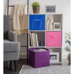 Set Of 2 11" X 11" X 11" Nonwoven Pp Square Storage Cube Solid Black - Design Imports 13 Set Of 2 11" X 11" X 11" Nonwoven Pp Square Storage Cube Solid Black - Design Imports -IRIS Storage Deals Store GUEST f3bf5e61 86b6 40f2 bea3 5682325c7ad6