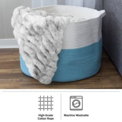 Home-Complete XL Woven Rope Basket -IRIS Storage Deals Store GUEST f3f40910 83a2 4835 9c79 0447cddf4561