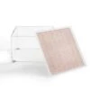 Little Arrow Design Co Organic Chevron In Rose Acrylic Box - Deny Designs