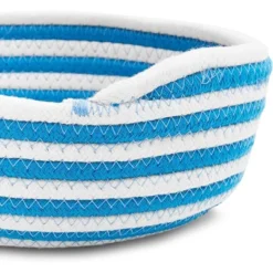 Farmlyn Creek 3 Pack Round Woven Storage Baskets, Blue And White Stripes (3 Sizes) 9 Farmlyn Creek 3 Pack Round Woven Storage Baskets, Blue And White Stripes (3 Sizes) -IRIS Storage Deals Store GUEST f4550974 83c7 498c 8cc4 5650770d5702