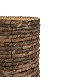 Woven Wine Bottle Holder Seagrass & Metal By Foreside Home & Garden -IRIS Storage Deals Store GUEST f525960e 14a4 49bc a4df 485decfe31a9