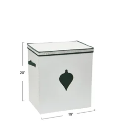 Household Essentials Ornament Storage Chest With 48 Pockets Green -IRIS Storage Deals Store GUEST f6fca842 7e9f 4fbc a3d5 8a924bf79a51