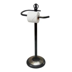Freestanding Toilet Tissue Holder Bronze - Nu Steel -IRIS Storage Deals Store GUEST f8bb9147 0b55 4245 860b 7662e8038cb8