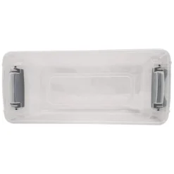 Homz Multipurpose 7.5 Quart Clear Storage Container Tote Bins With Secure Latching Lids For Home Or Office Organization, (5 Pack) -IRIS Storage Deals Store GUEST f959d285 2f97 4a53 8b58 20178123589c