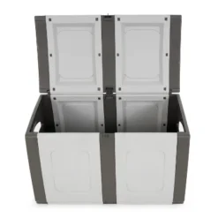 Homeplast Regular 52.83 Gallon Capacity Indoor Outdoor Heavy Duty Deck Box Storage Trunk For Pillows, Patio Cushions, & Firewood, Gray/Anthracite 7 Homeplast Regular 52.83 Gallon Capacity Indoor Outdoor Heavy Duty Deck Box Storage Trunk For Pillows, Patio Cushions, & Firewood, Gray/Anthracite -IRIS Storage Deals Store GUEST f96662a9 da6a 41be 980d b199128d9d27