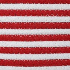 Midlee Candy Cane Rope Basket