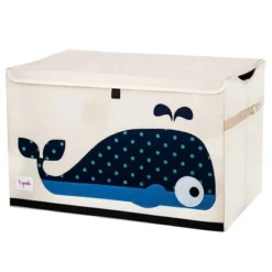 3 Sprouts Collapsible Multipurpose Toy Chest Lidded Storage Organizer Bin For Kids And Toddler Playroom Or Bedroom -IRIS Storage Deals Store GUEST faa5e0c9 a05c 4532 a9b7 cf165ab1cc5e