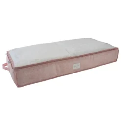 Simplify 40 X 18 X 6 2pk Under Bed Storage Bags Blush