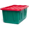 HOMZ Durabilt 27 Gallon Heavy Duty Storage Tote With Lid