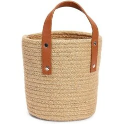 Farmlyn Creek 2 Pack Hanging Flower Planter Pots, Indoor Jute Woven Cotton Rope Plant Basket, Brown, 2 Sizes 10 Farmlyn Creek 2 Pack Hanging Flower Planter Pots, Indoor Jute Woven Cotton Rope Plant Basket, Brown, 2 Sizes -IRIS Storage Deals Store GUEST fc0badcb 83d8 4f7d bab8 66f68ba8e964