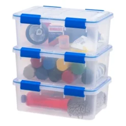IRIS USA WEATHERPRO Plastic Storage Box With Durable Lid And Seal And Secure Latching Buckles -IRIS Storage Deals Store GUEST fd6eceaa 7d8d 4725 b38e 3333a3742af2