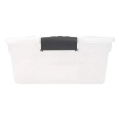 Homz 15.5 Qt Plastic Multipurpose Stackable Clear Storage Container Bins With Lid For Home Or Office Organization, Gray Latch (16 Pack) 7 Homz 15.5 Qt Plastic Multipurpose Stackable Clear Storage Container Bins With Lid For Home Or Office Organization, Gray Latch (16 Pack) -IRIS Storage Deals Store GUEST ffcc8279 c065 46d2 8c7c 66b0082870f8 1